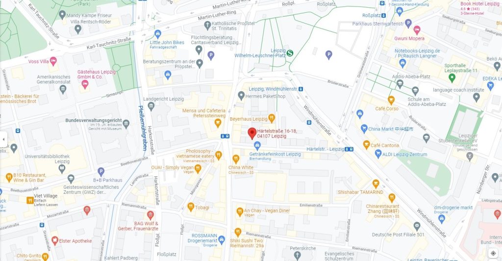 Google Map Leipzig